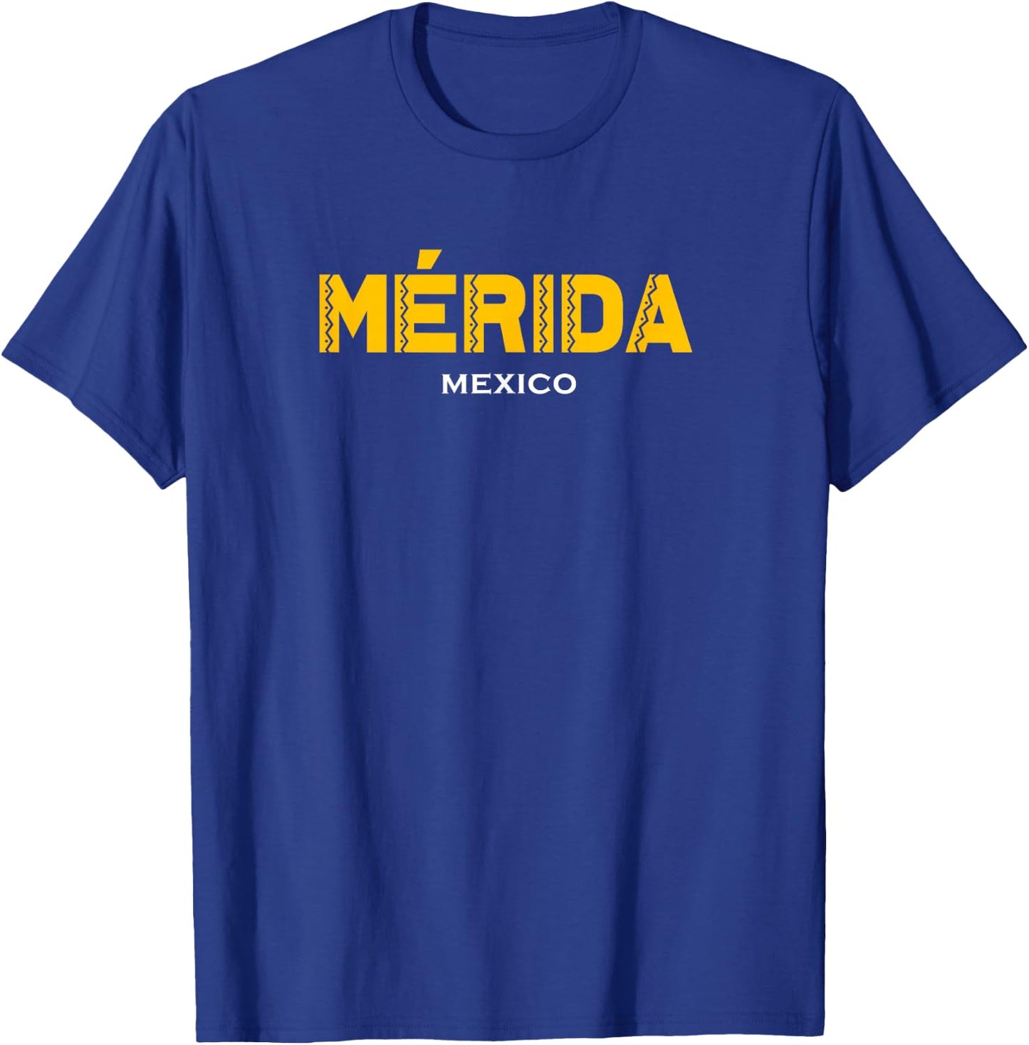 Mérida City Mexico Mexican Pride Merida Yucatán Blue T-Shirt - T-Shirt | Royal