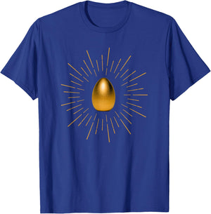 Golden Egg Easter, funny egg T-Shirt - T-Shirt | Royal