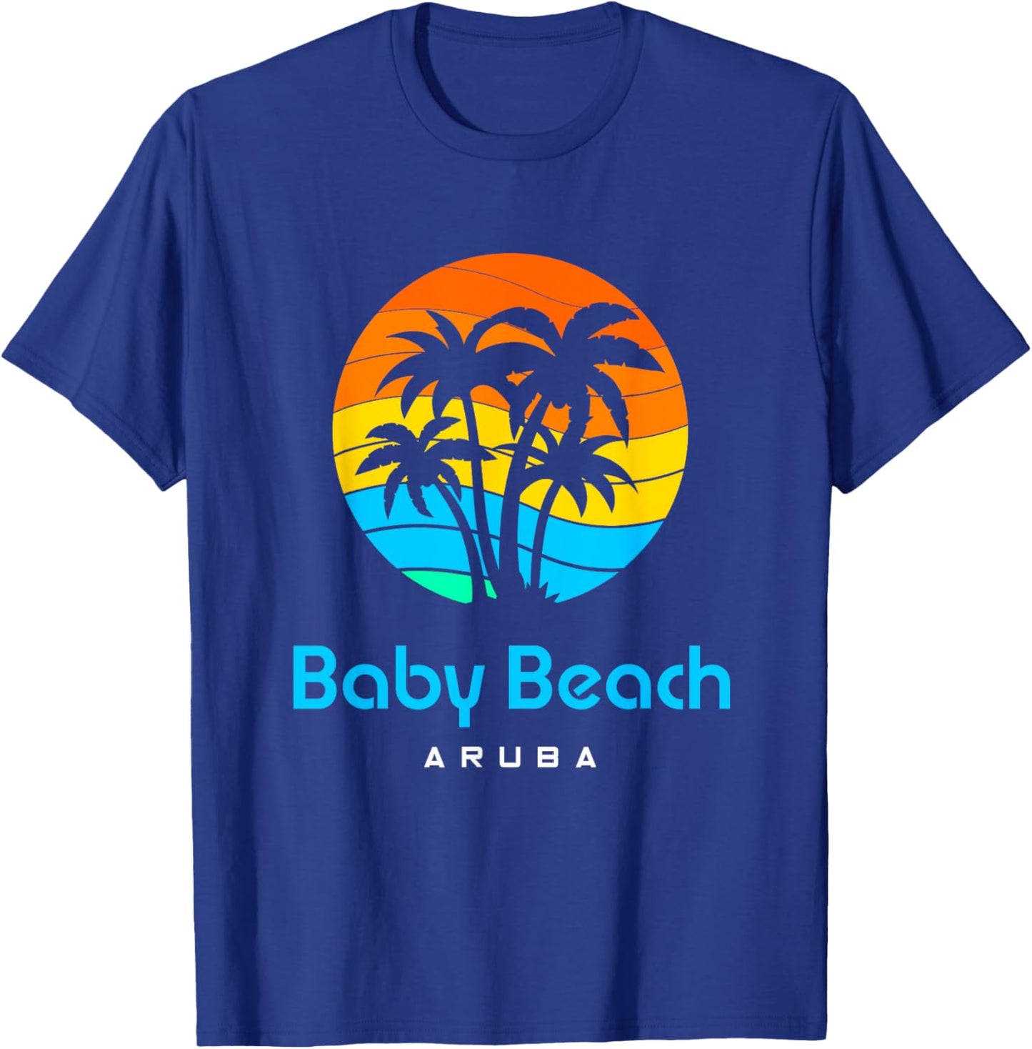 Baby Beach Aruba T-Shirt - T-Shirt | Royal