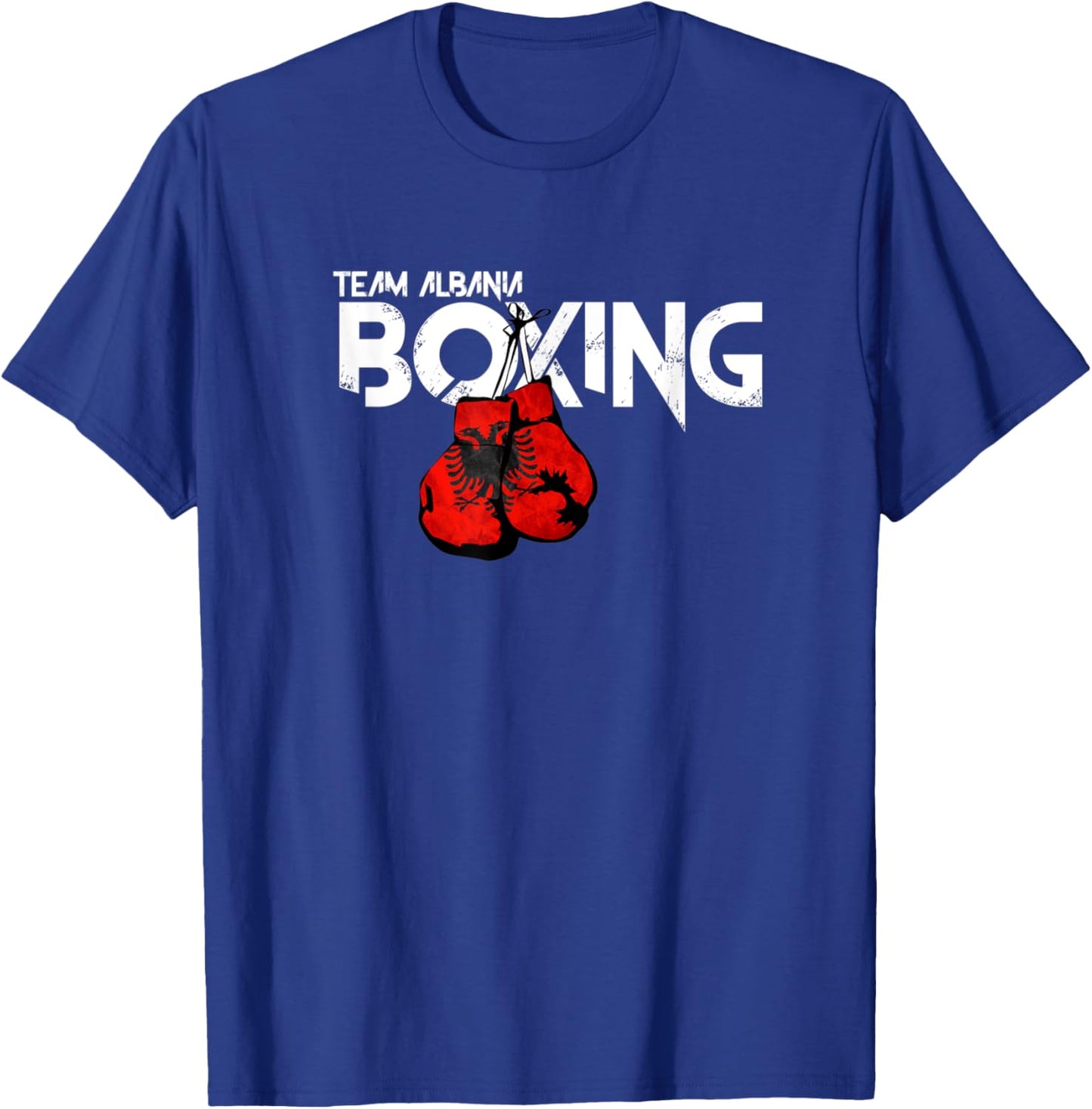 Albania Team Boxing T-Shirt - T-Shirt | Royal