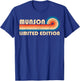 MUNSON Surname Retro Vintage 80s 90s Birthday Reunion T-Shirt - T-Shirt | Royal