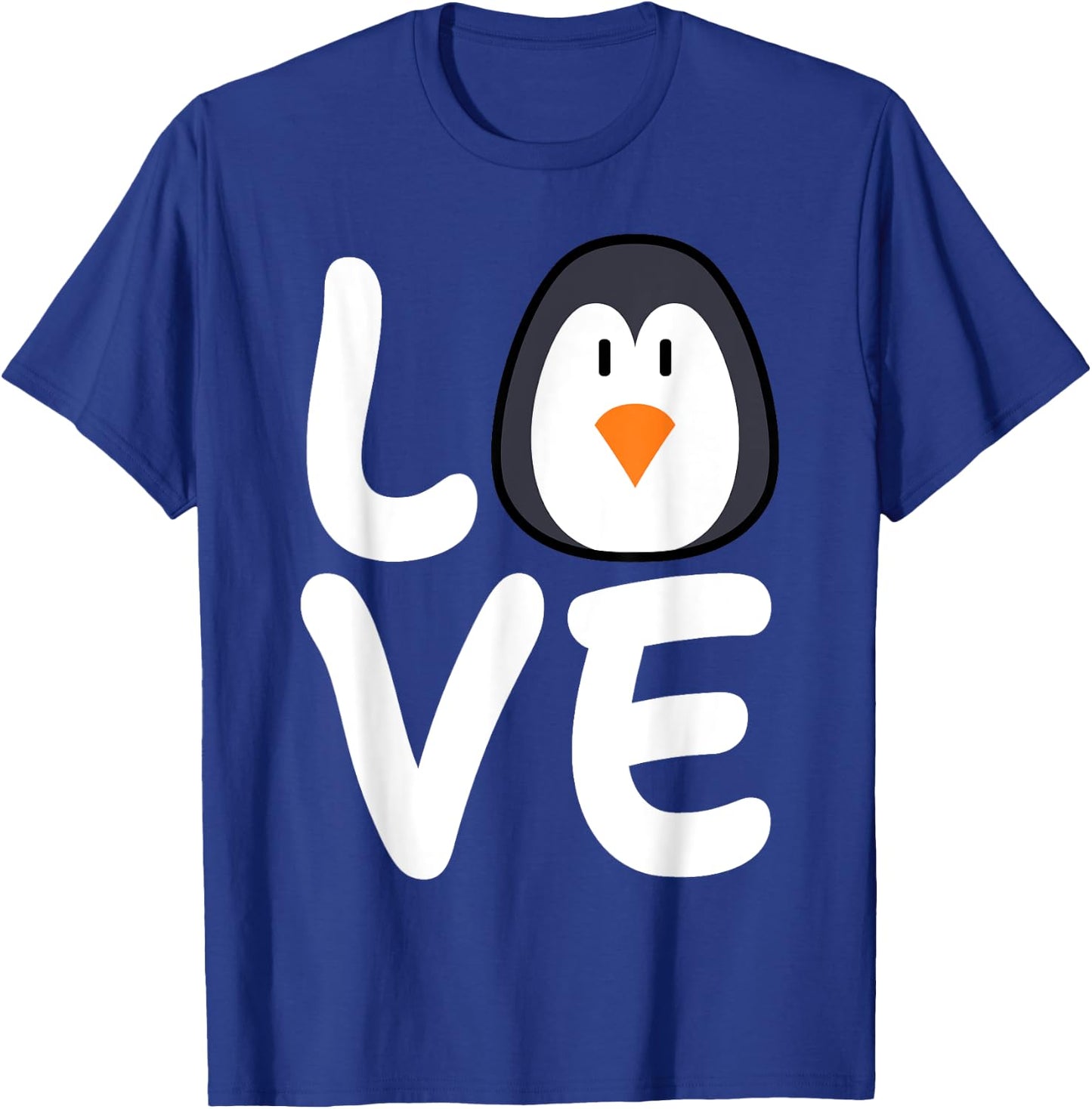 LOVE Penguins Shirt | Penguin Lover Shirt | Cool Penguin T-Shirt - T-Shirt | Royal