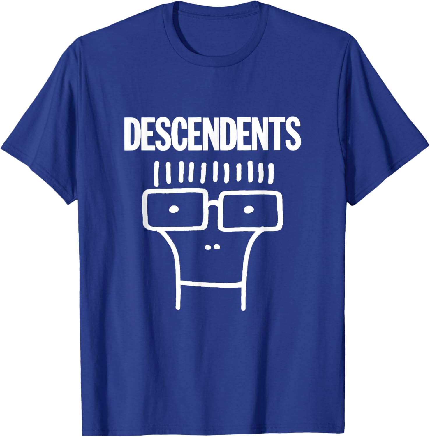 Descendents - Official Merchandise - Classic Milo T-Shirt - T-Shirt | Royal