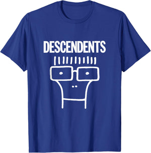 Descendents - Official Merchandise - Classic Milo T-Shirt - T-Shirt | Royal
