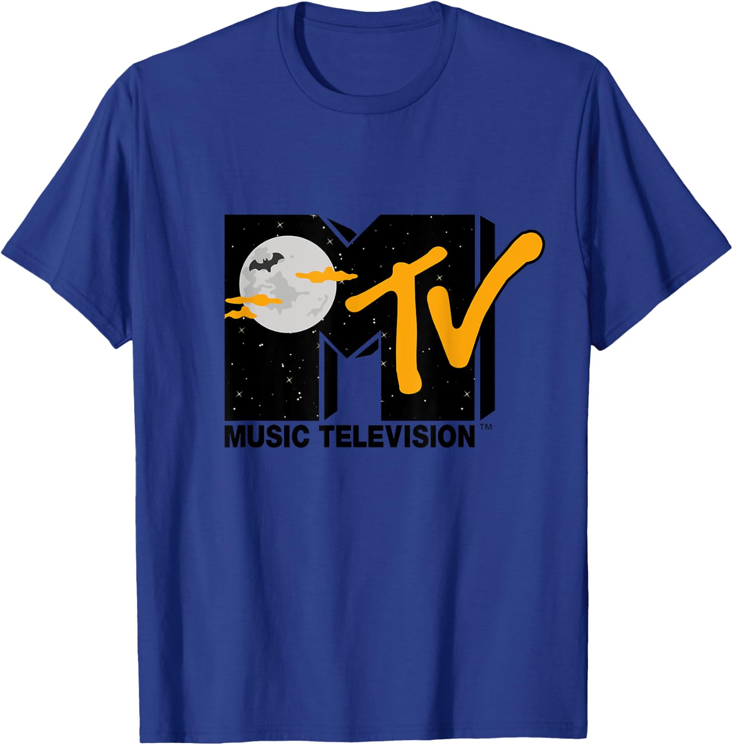 Mademark x MTV - The official MTV Logo original for Halloween T-Shirt - T-Shirt | Royal