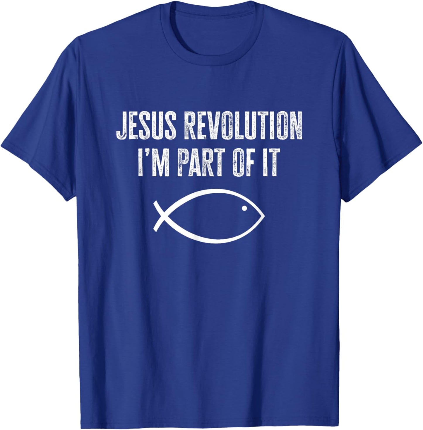 Jesus Revolution I'm Part of it - Marked by Jesus T-Shirt - T-Shirt | Royal