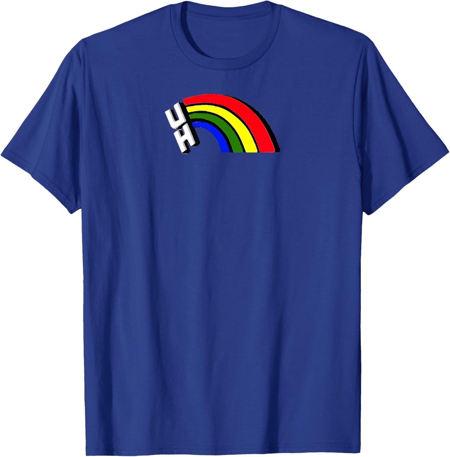 Hawaii Rainbow University Football Sports Logo T-Shirt - T-Shirt | Royal