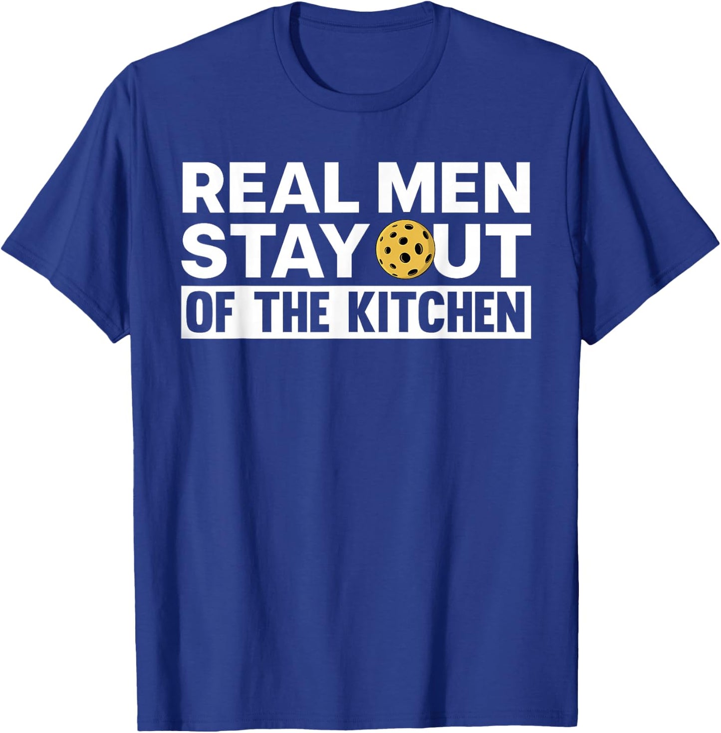 Cool Pickleball Dad Pickle Ball Sports Team Kitchen T-Shirt - T-Shirt | Royal