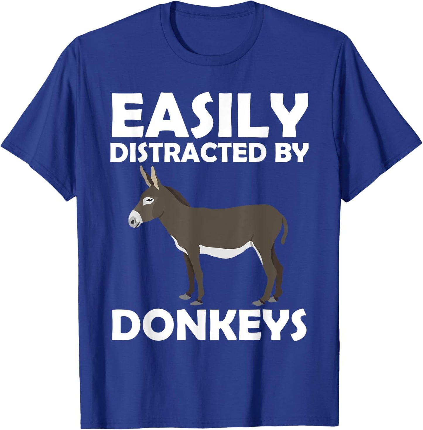 Cool Donkey Women Mule Horse Equine Safari Zookeeper T-Shirt - T-Shirt | Royal