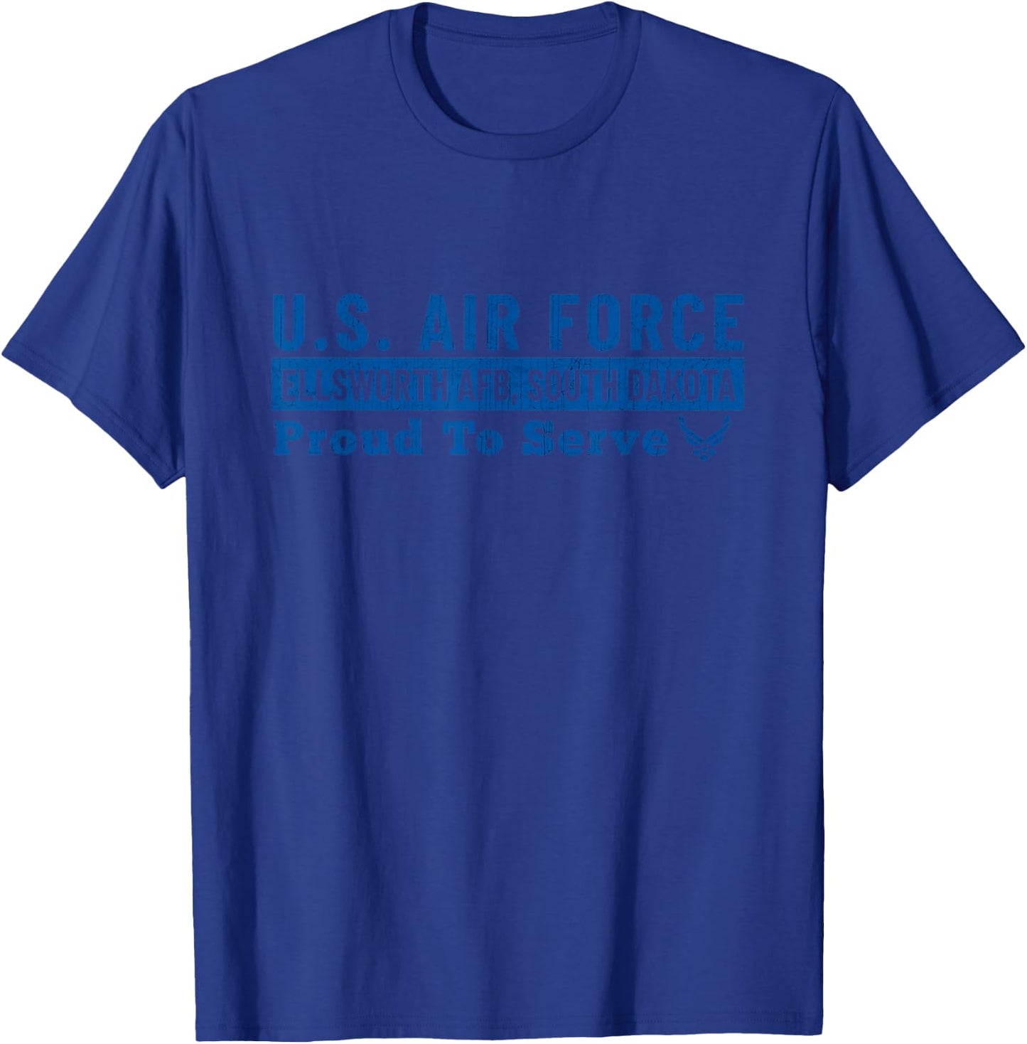 Ellsworth Air Force Base South Dakota USAF Ellsworth AFB T-Shirt - T-Shirt | Royal