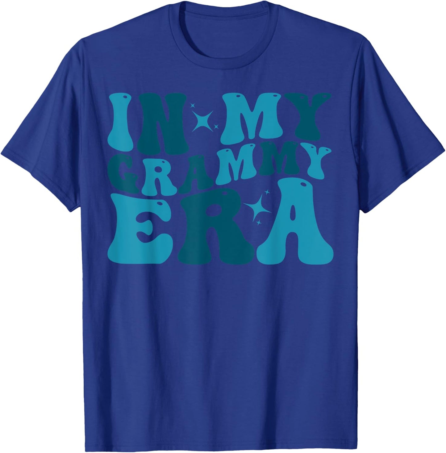In My Grammy Era Lover Groovy Retro Mom Mother's Day T-Shirt - T-Shirt | Royal