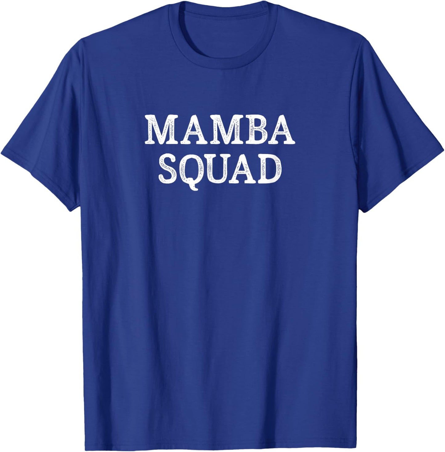 Mamba Squad - Vintage Style T-Shirt - T-Shirt | Royal
