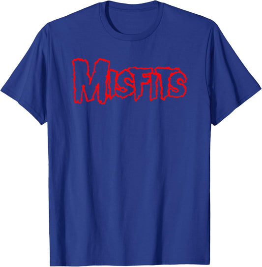 Misfits – Red Logo T-Shirt - T-Shirt | Royal