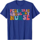 Pediatric Oncology Nurse PEDS Registered Nursing groovy T-Shirt - T-Shirt | Royal