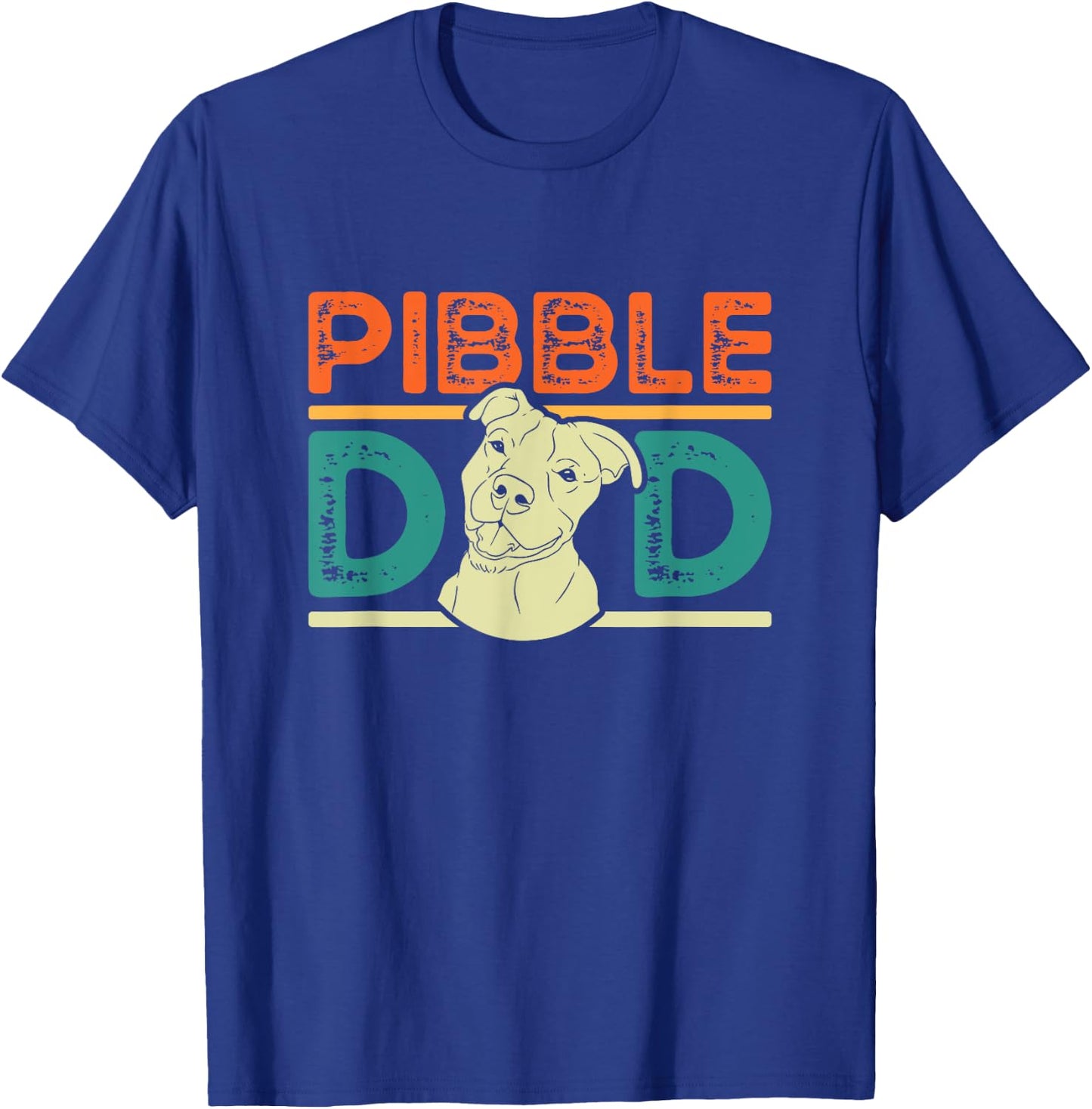 Pibble Dad T-Shirt - T-Shirt | Royal