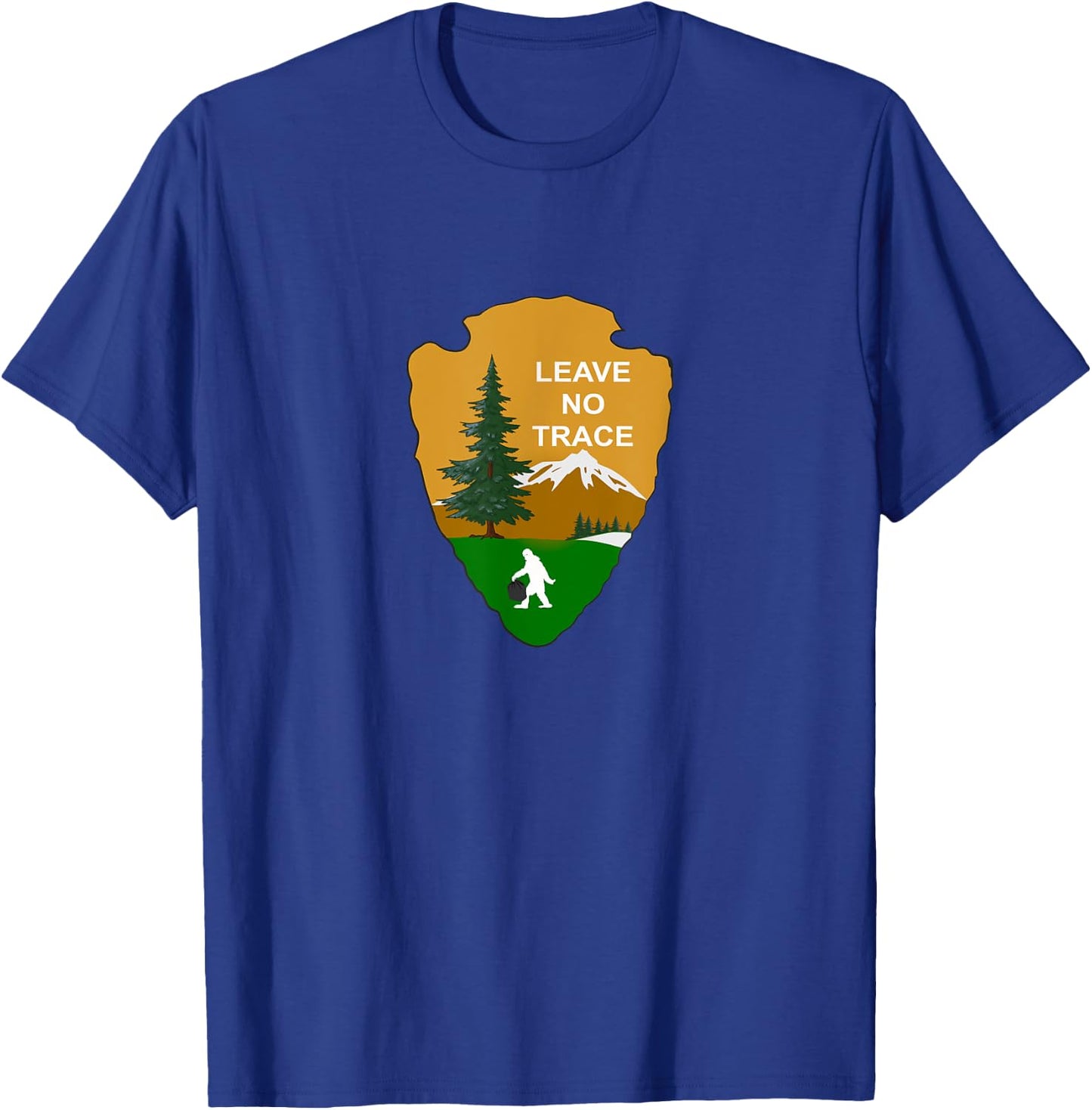 Leave No Trace National Parks Edition T-Shirt - T-Shirt | Royal