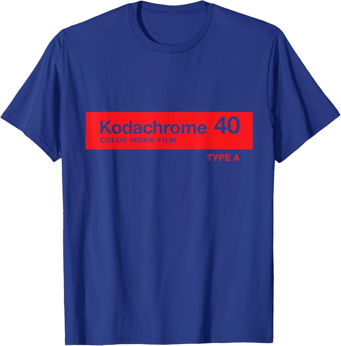 Kodak Kodachrome 40 T-Shirt - T-Shirt | Royal
