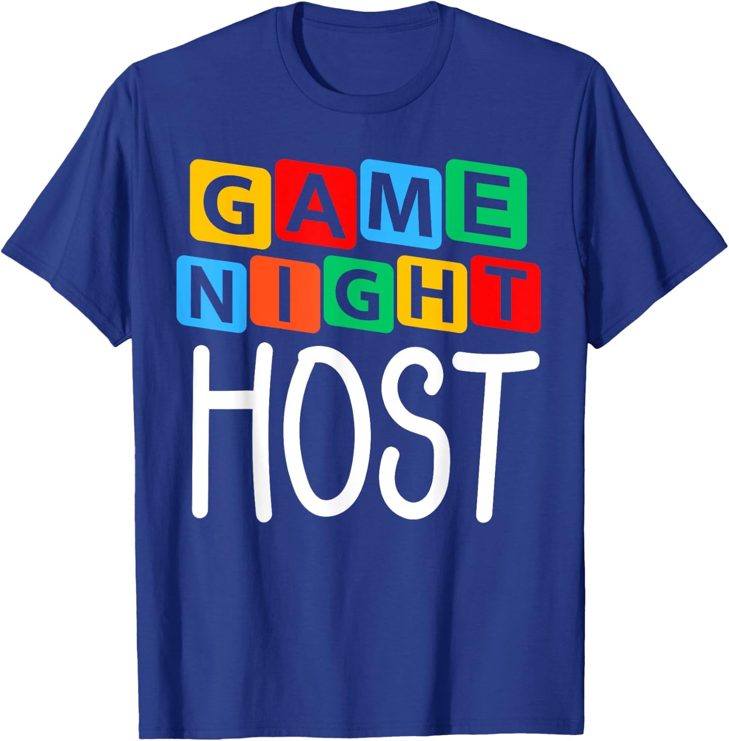 Trivia Night Team Family Game Night Host T-Shirt - T-Shirt | Royal