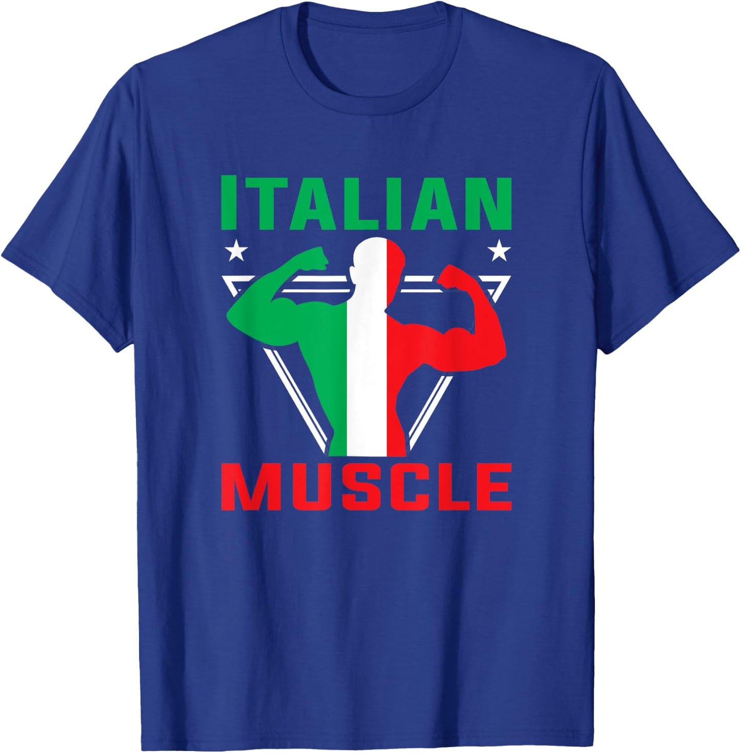 Italian Muscle Funny Italian Heritage Workout Gift T-Shirt - T-Shirt | Royal
