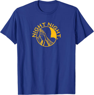 Night Night - Golden State Basketball T-Shirt - T-Shirt | Royal