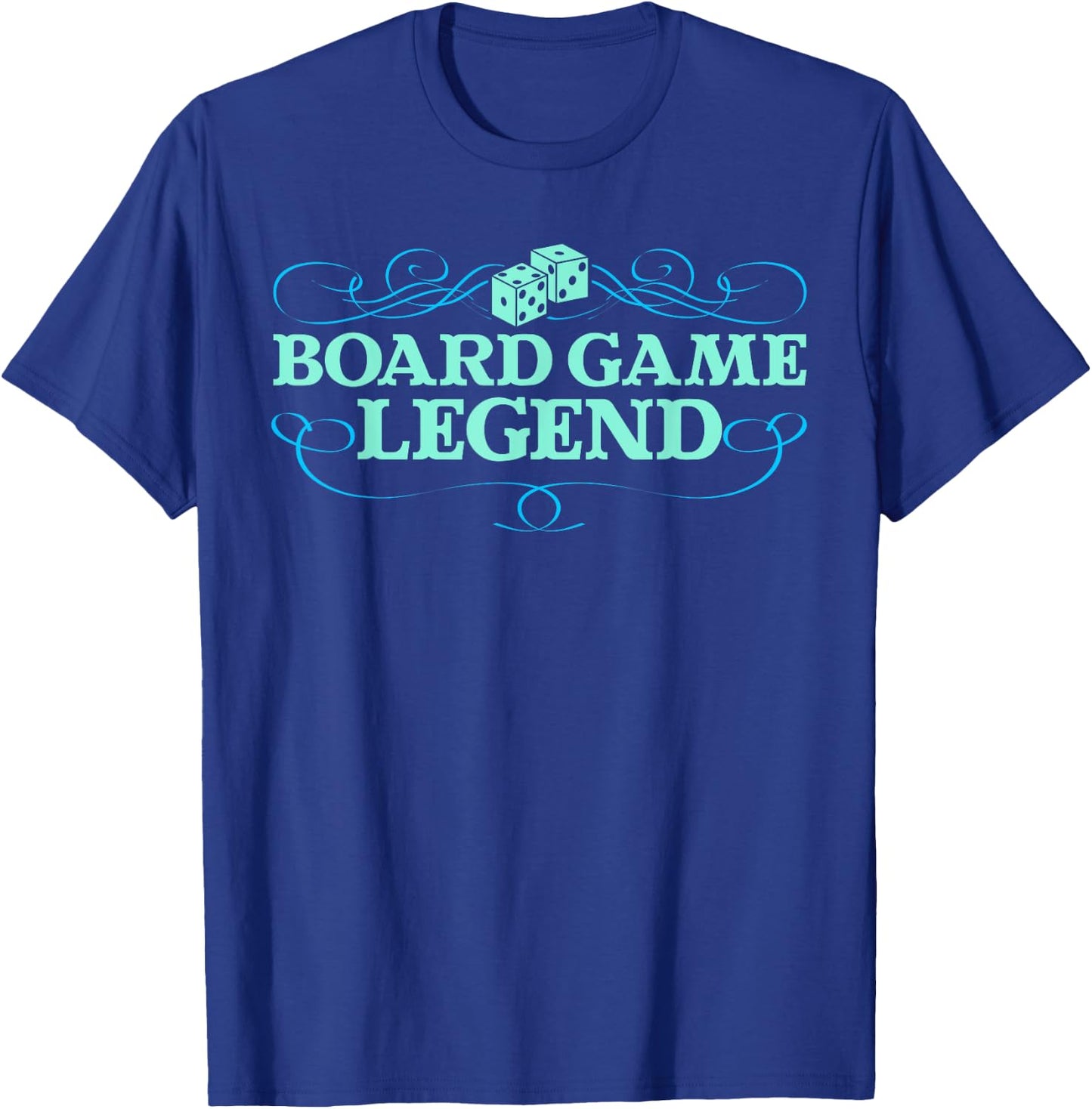 Game Night Adults Funny Board Game Legend T-Shirt - T-Shirt | Royal