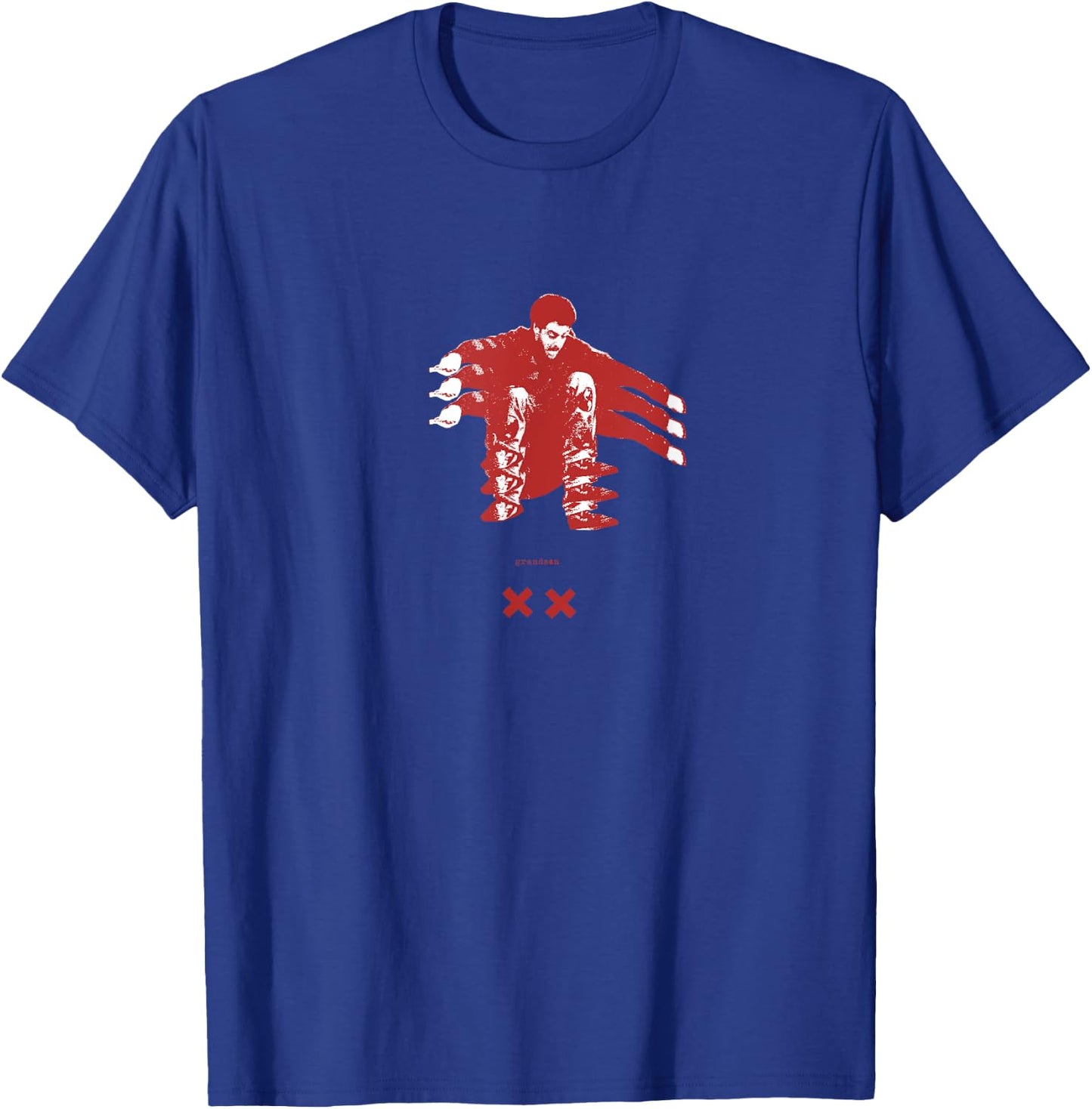 Grandson Jump Stack T-Shirt - T-Shirt | Royal