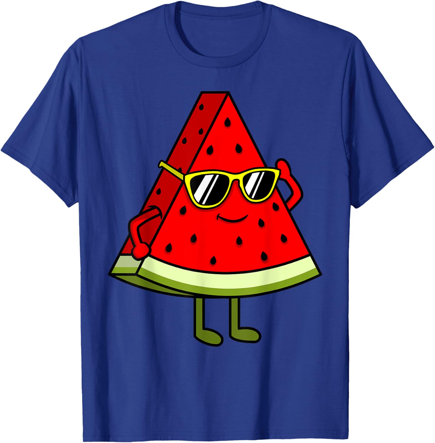 Cute Watermelon Women Girls Summer Watermelon T-Shirt - T-Shirt | Royal