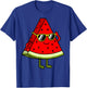 Cute Watermelon Women Girls Summer Watermelon T-Shirt - T-Shirt | Royal