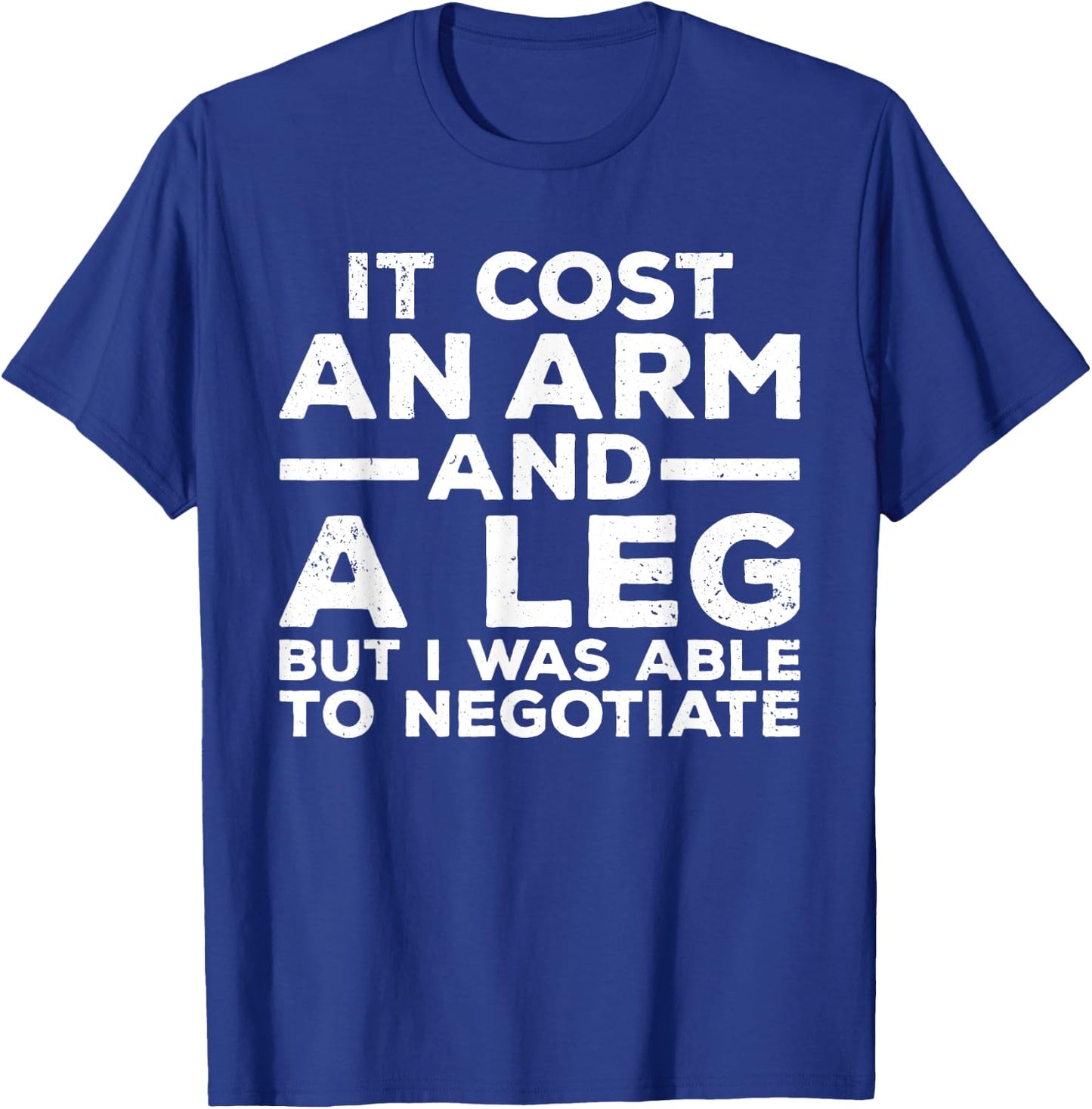 Funny Amputee Women Prosthetic Leg Amputation Joke T-Shirt - T-Shirt | Royal