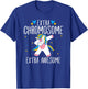 Extra Chromosome Extra Awesome Unicorn Down Syndrome T-Shirt - T-Shirt | Royal
