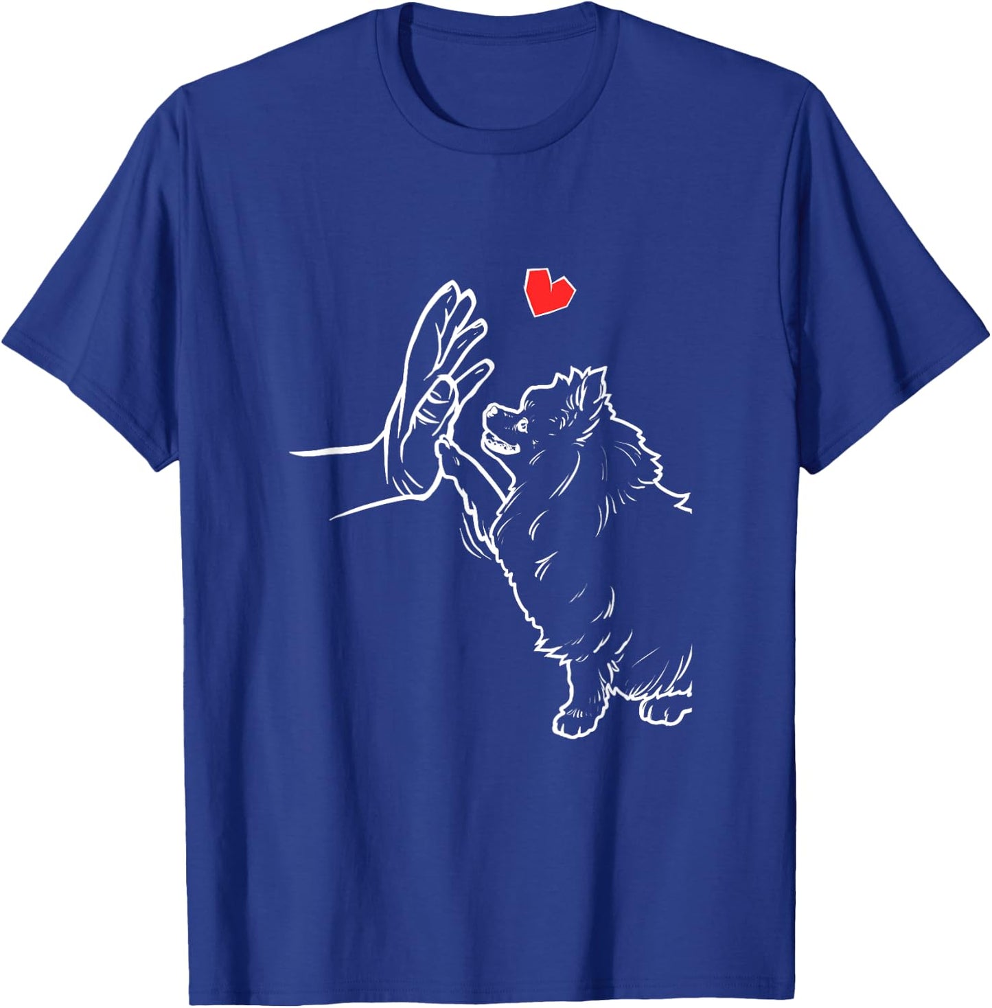 Pomeranian Dog Love Cute Pomeranian T-Shirt - T-Shirt | Royal