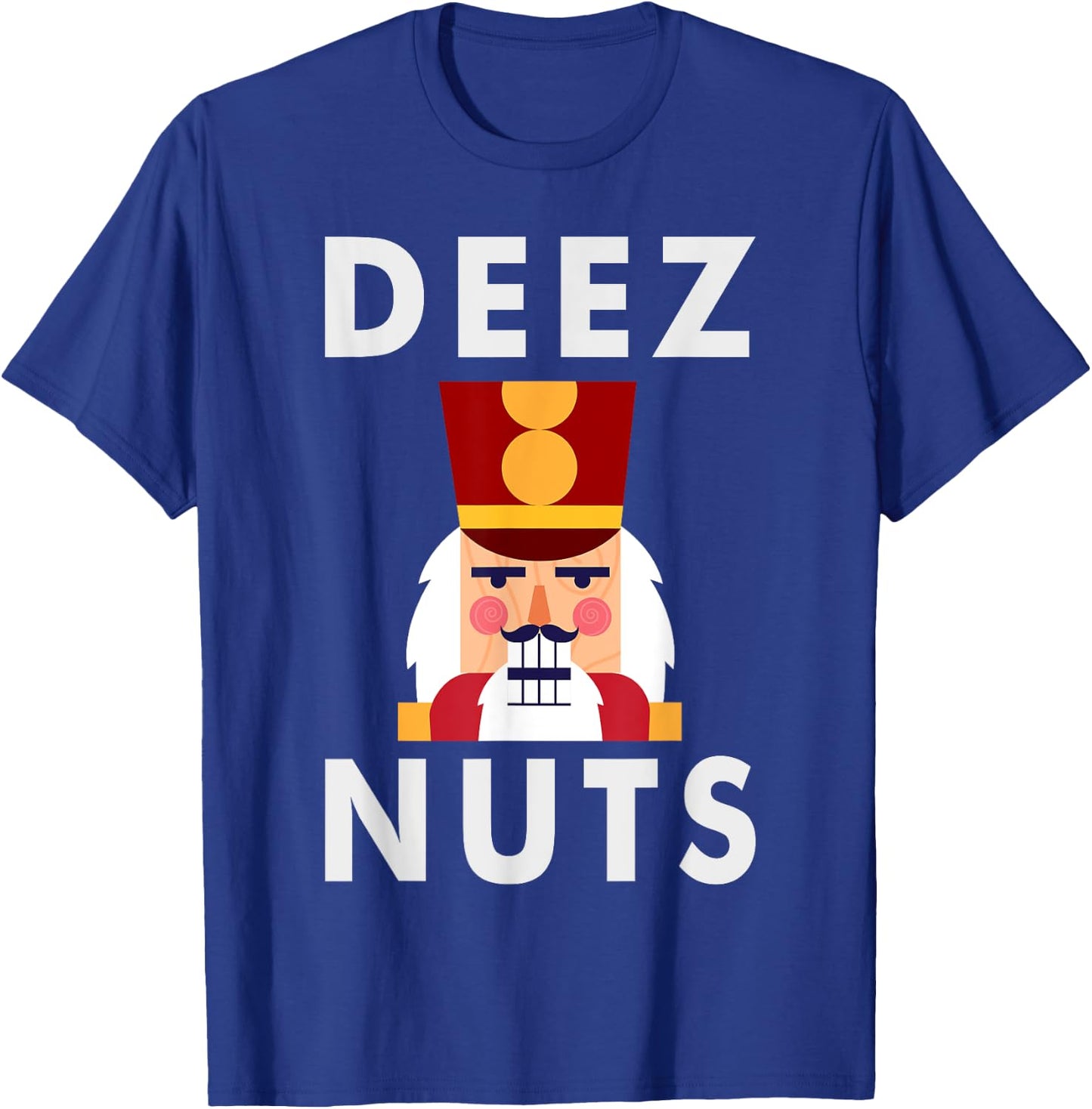 Deez Nuts | Funny Christmas Nutcracker Kids T-Shirt - T-Shirt | Royal