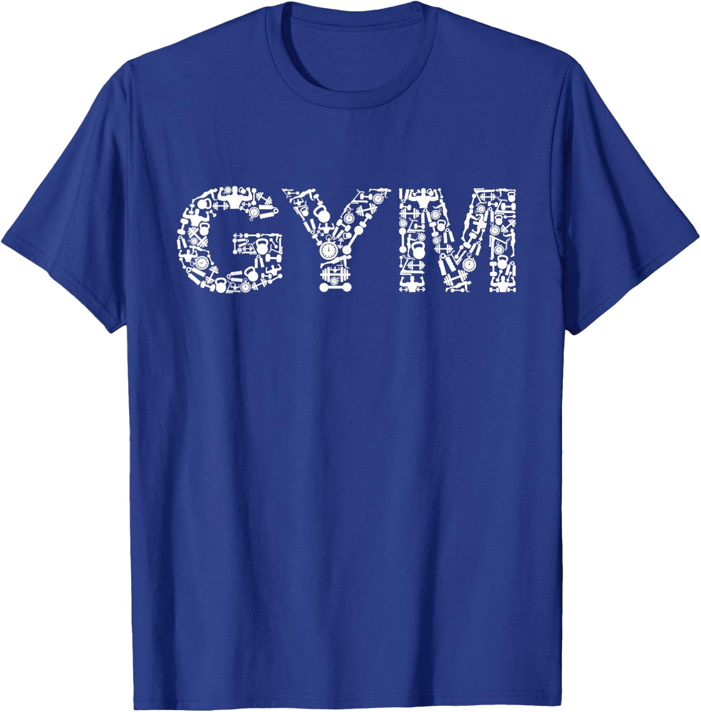 Funny Workout Cardio Weightlifting Yoga Gym T-Shirt - T-Shirt | Royal