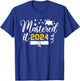 Mastered It 2024 Master Degree Graduation T-Shirt - T-Shirt | Royal