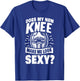 New Knee Surgery Recovery Gift Funny Knee Replacement T-Shirt - T-Shirt | Royal