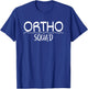 Ortho Squad Orthopedic Department Crew T-Shirt - T-Shirt | Royal