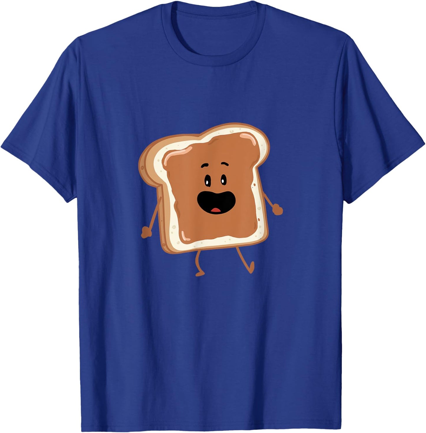 Dancing Peanut Butter matching Peanut Butter and Jelly T-Shirt - T-Shirt | Royal
