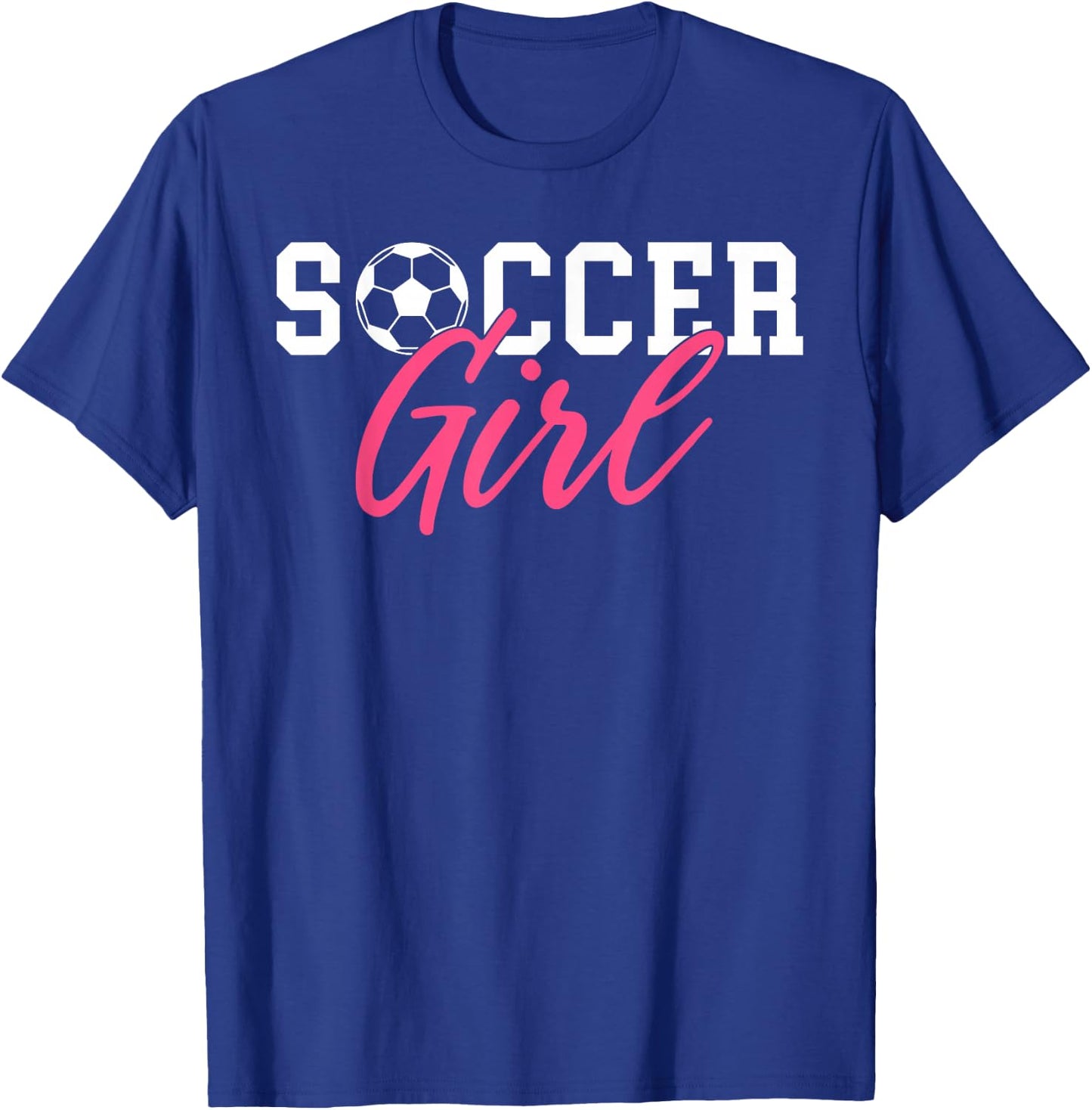Soccer Girl T-Shirt - T-Shirt | Royal