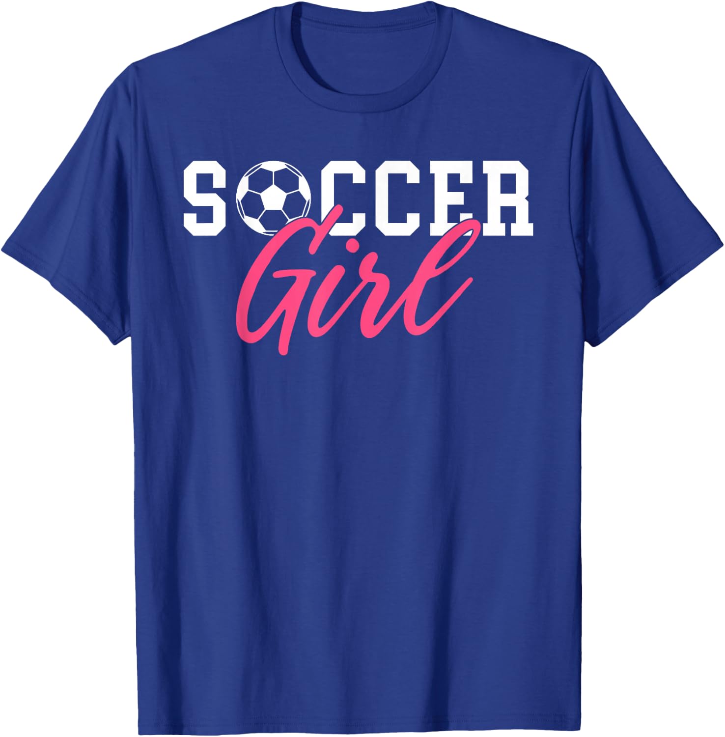 Soccer Girl T-Shirt - T-Shirt | Royal