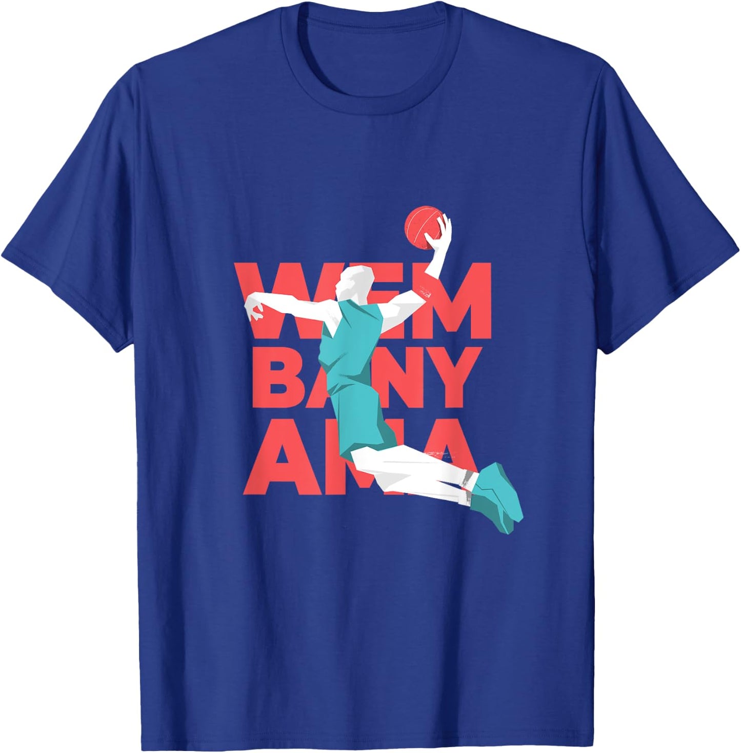 Wembanyama Basketball Amazing Gift Fan T-Shirt - T-Shirt | Royal