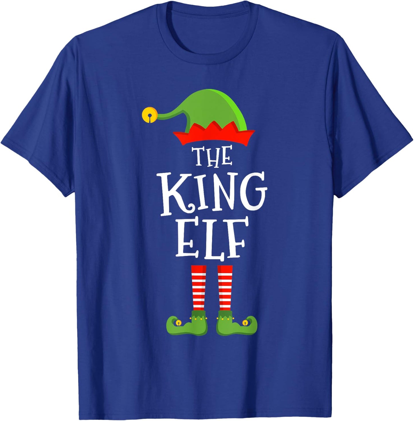 The king elf funny christmas matching family pajama T-Shirt - T-Shirt | Royal