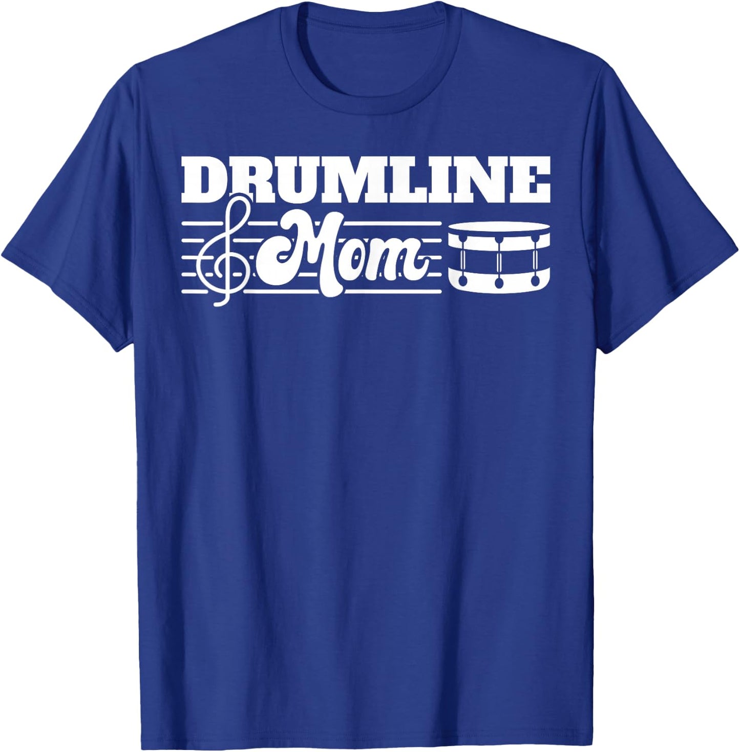 Drumline Mom Marching Band Mom T-Shirt - T-Shirt | Royal