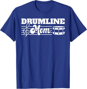 Drumline Mom Marching Band Mom T-Shirt - T-Shirt | Royal