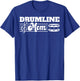 Drumline Mom Marching Band Mom T-Shirt - T-Shirt | Royal