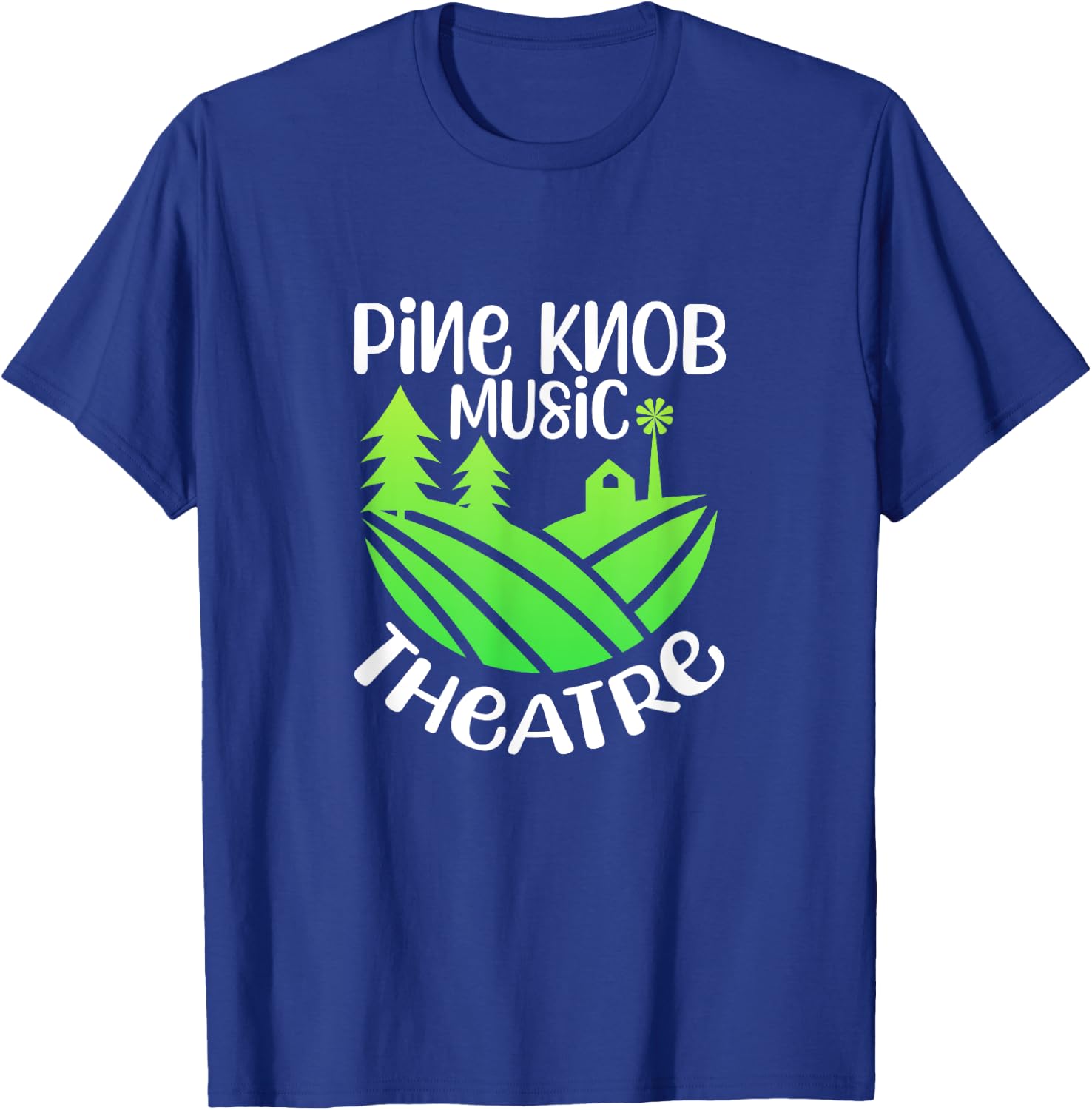Pine Knob Music Theatre Musician Musical T-Shirt - T-Shirt | Royal
