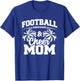 Football Cheer Mom - High School Cheerleader - Cheerleading T-Shirt - T-Shirt | Royal