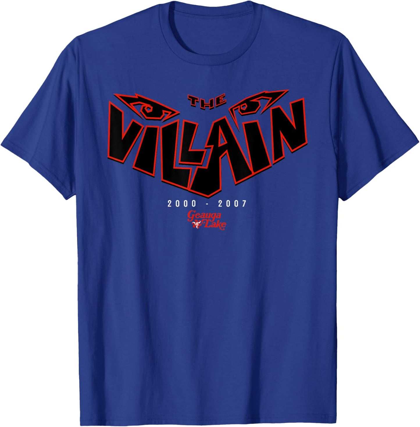 The Villian Rollercoaster Geauga Lake T-Shirt - T-Shirt | Royal