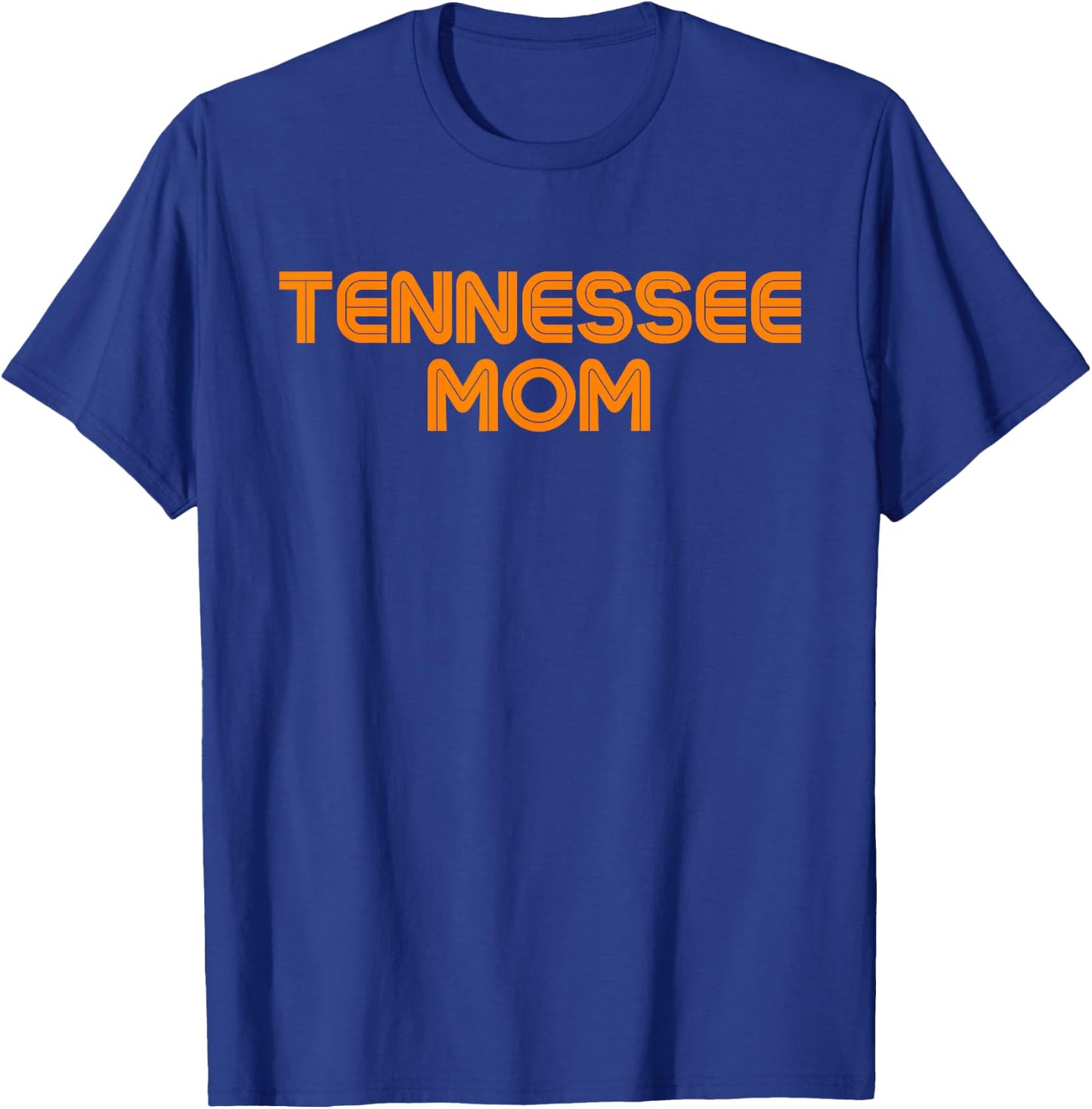 Retro Tennessee Mom TN Orange Vintage Tennessee Parent T-Shirt - T-Shirt | Royal