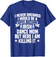 Irish Dance Mom Festival Ceili Stepdance Dancer Mother's Day T-Shirt - T-Shirt | Royal