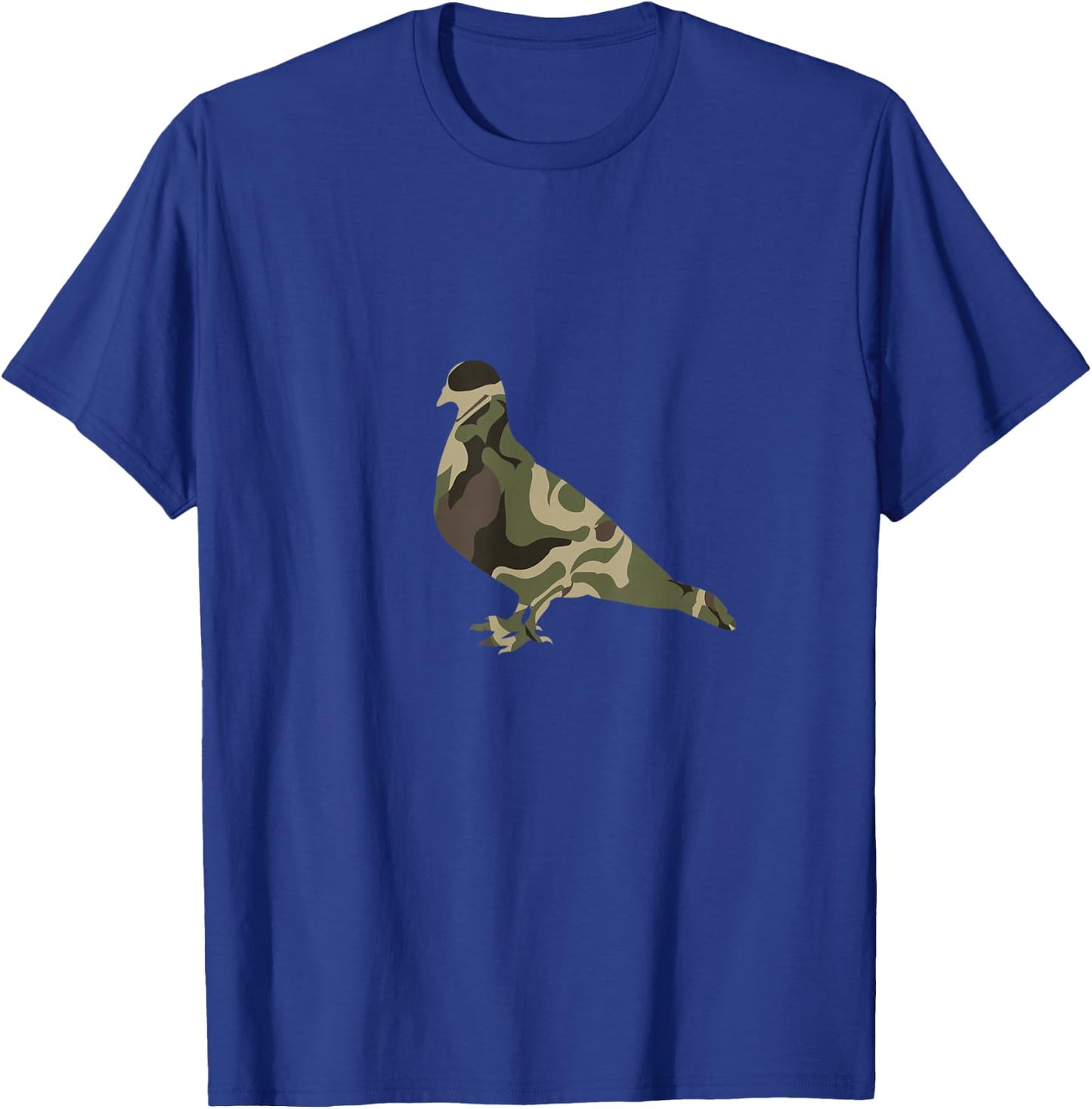 Dove Hunting Trip messy bun Hunters Bird Military Dove Camo T-Shirt - T-Shirt | Royal